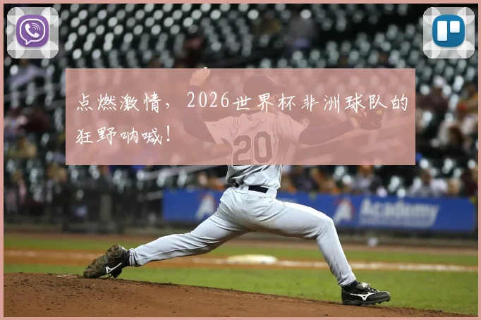 点燃激情，2026世界杯非洲球队的狂野呐喊！
